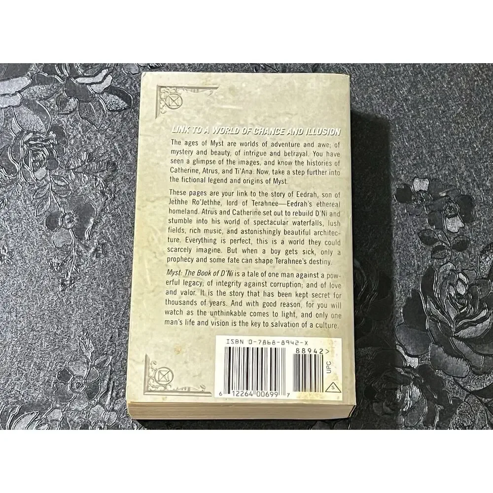 Myst Book of D'ni Rand Miller; Book 3 David Wingrove 1998
